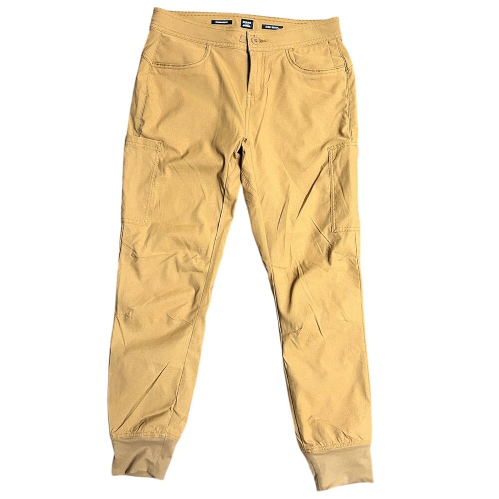 PrAna, Women's Jogger Pants, Halle Jogger 2, Mustard Yellow, Size 4 Reg, Used